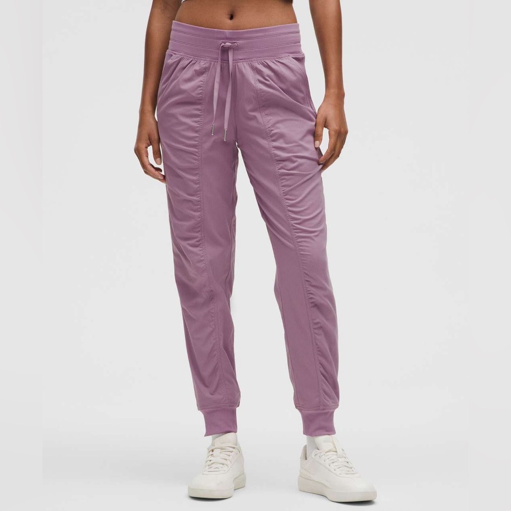 Women's Drawstring Jogger Pants - Dusty Mauve